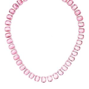 Swarovski  crystal-embellished choker necklace