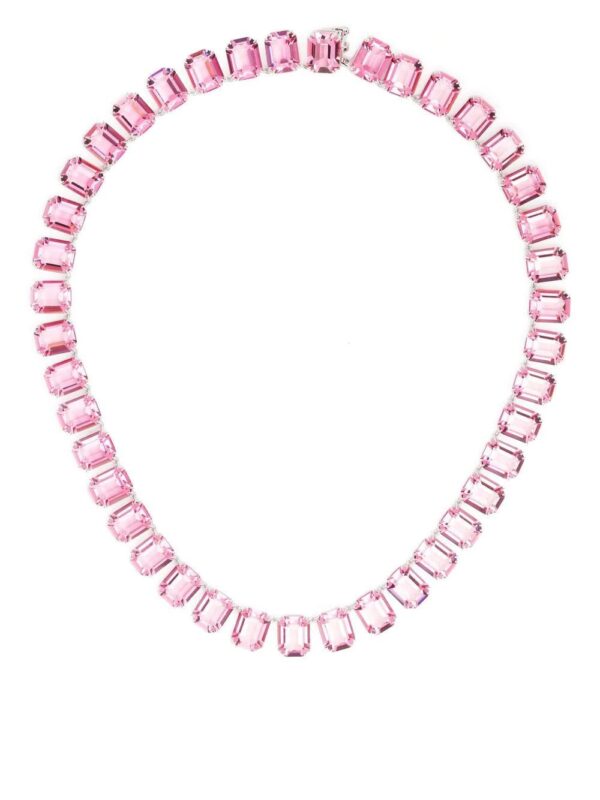 Swarovski  crystal-embellished choker necklace