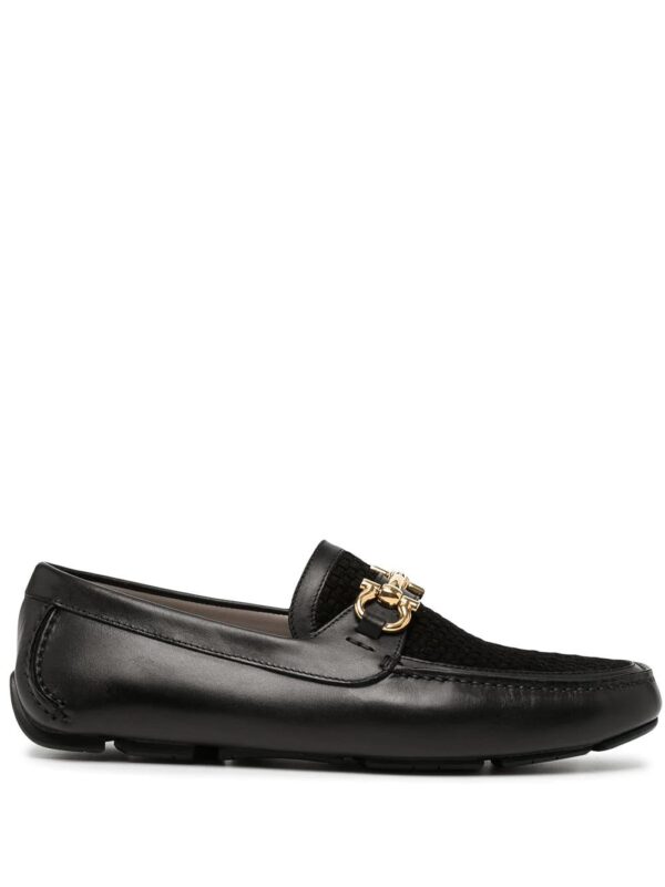Ferragamo  Gancini horsebit driver loafers