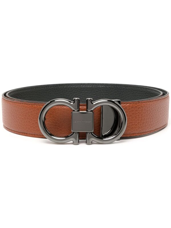 Ferragamo reversible Gancini leather belt