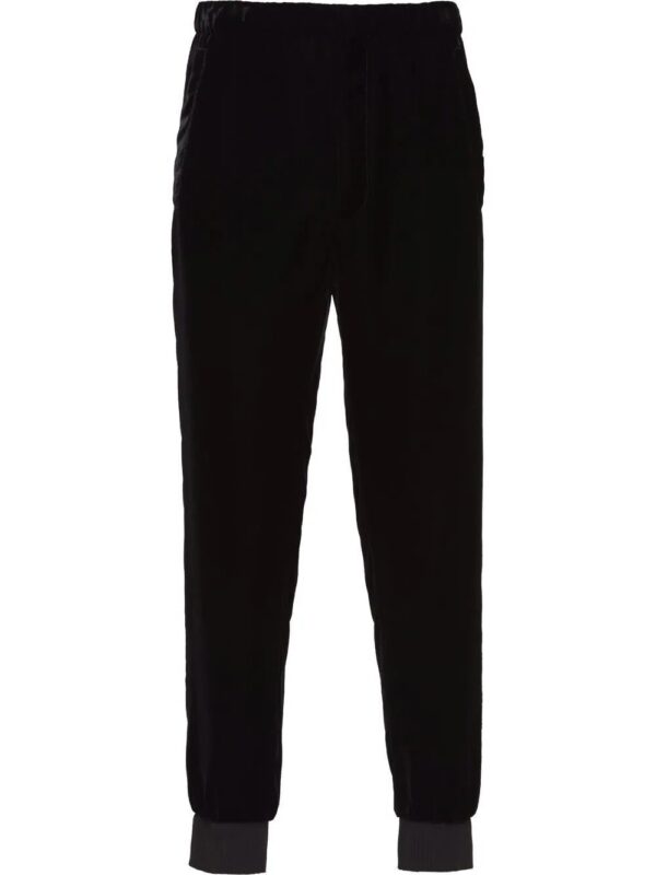 Prada  velvet track pants