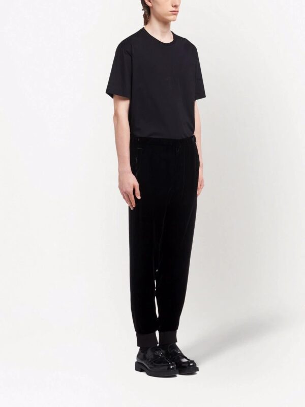 Prada  velvet track pants - Image 3