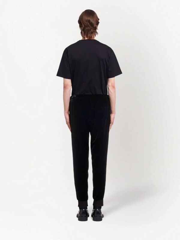 Prada  velvet track pants - Image 4