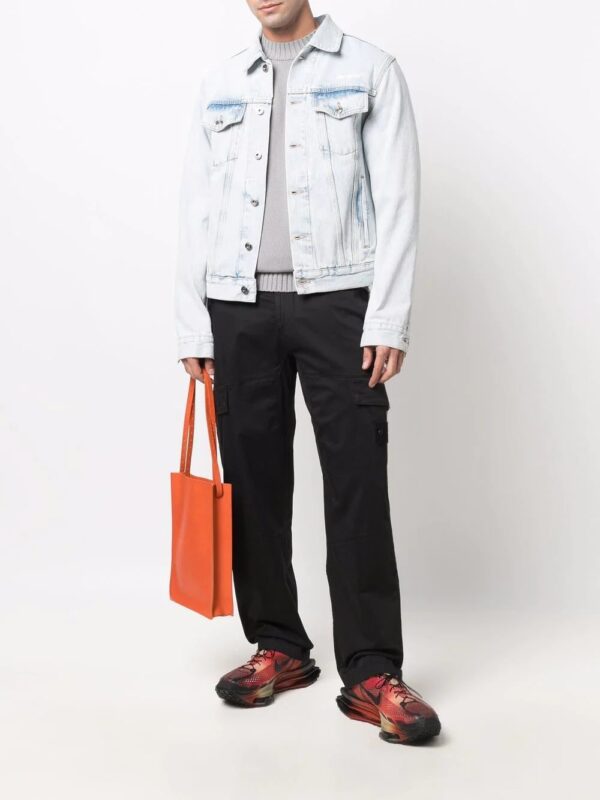 Off-White  bleached-effect denim jacket - Image 2