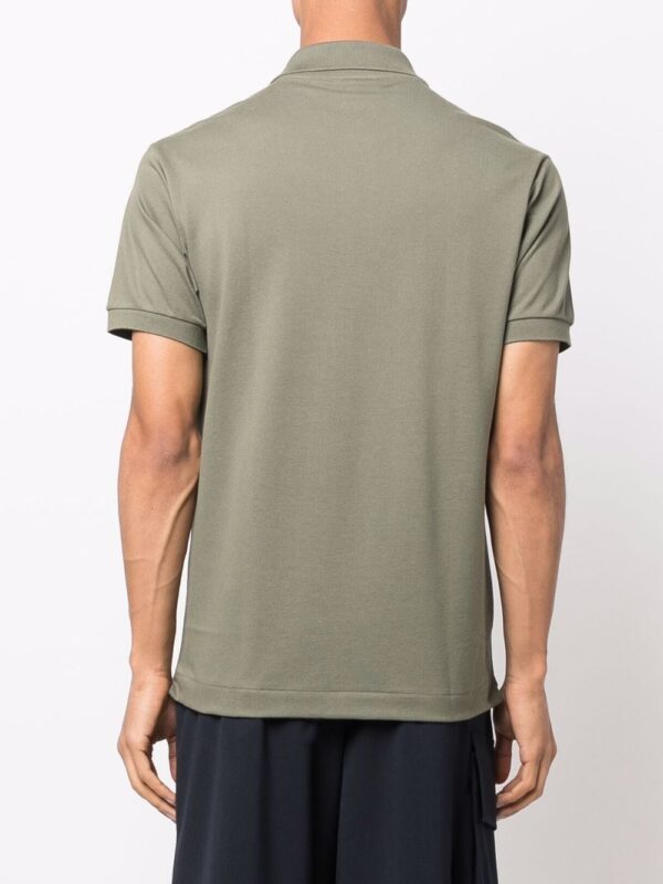 Lacoste chest logo-patch polo shirt - Image 4