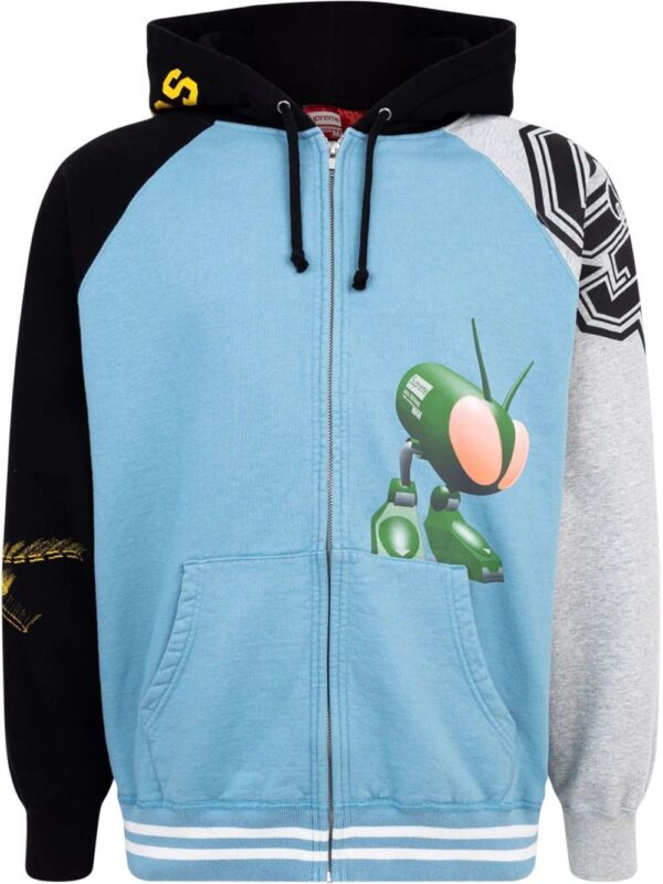 Supreme  x Junya Watanabe "Comme Des Garcons" zip-up hoodie