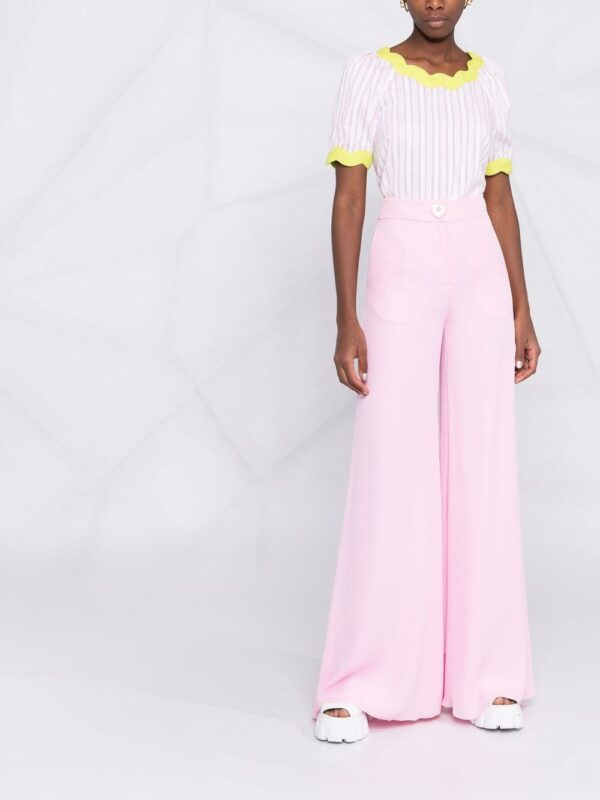 Moschino  high-waisted flared trousers - Image 2