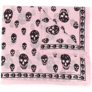 Alexander McQueen  skull print scarf