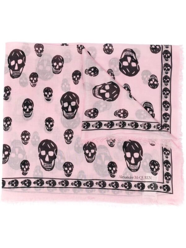 Alexander McQueen  skull print scarf