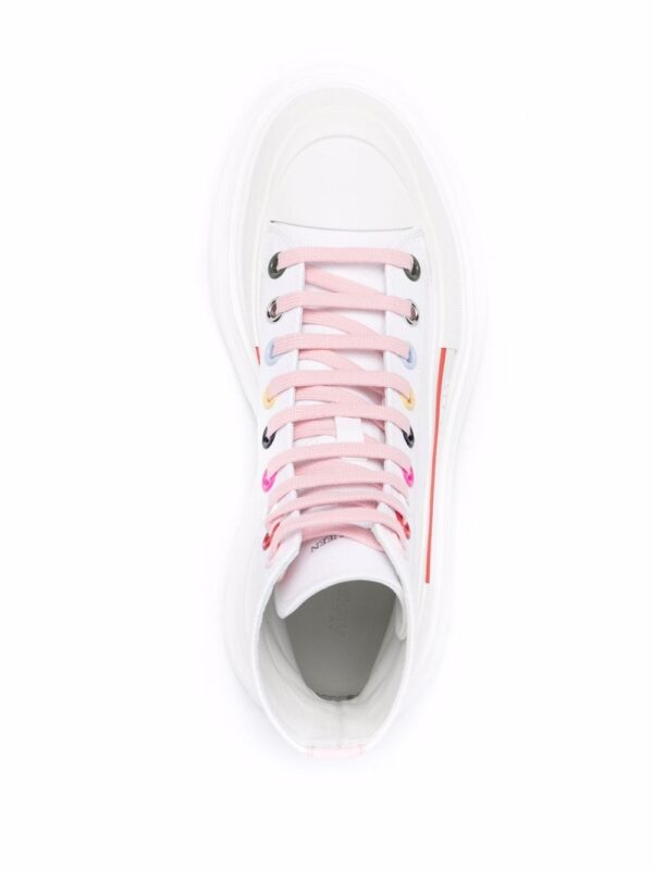 Alexander McQueen ankle lace-up sneakers - Image 4