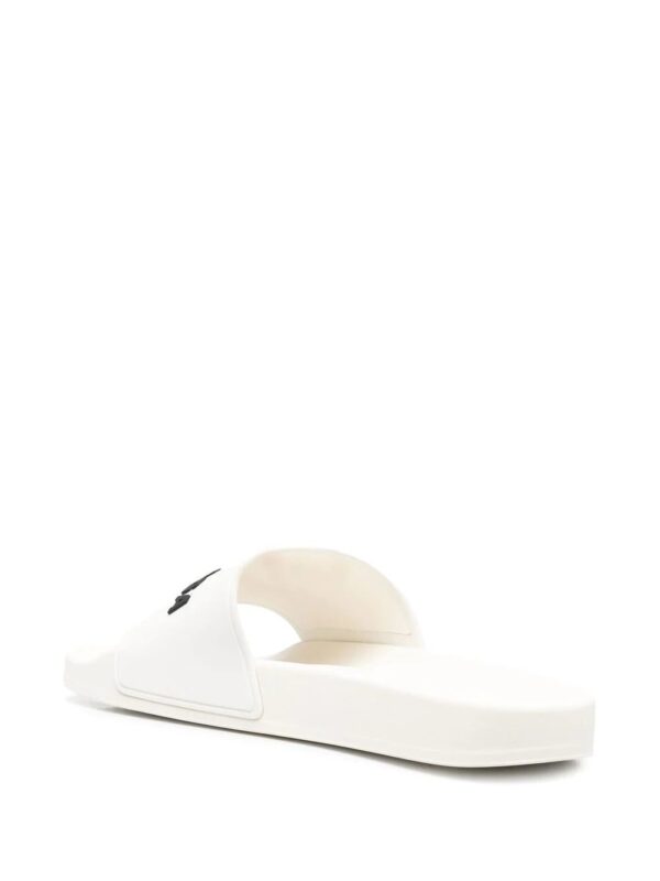 Balenciaga  raised-logo slides - Image 3