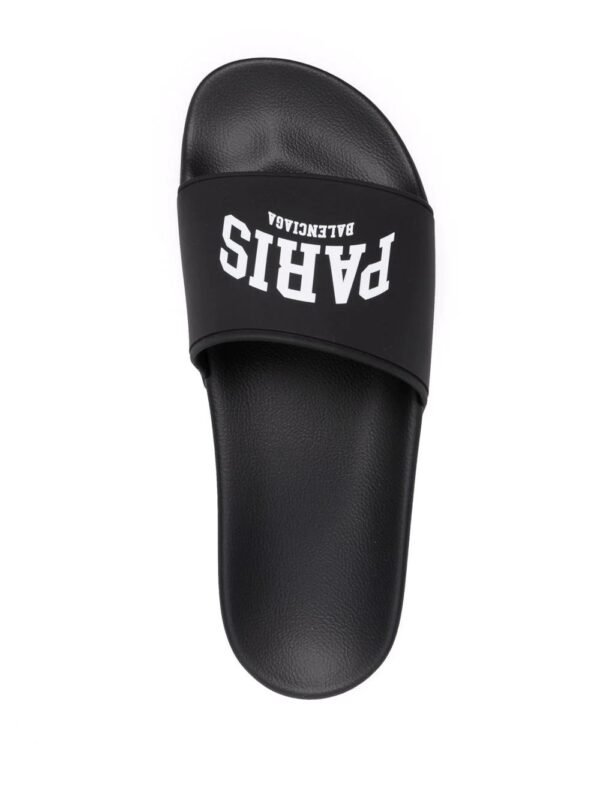 Balenciaga  logo-print slides - Image 4