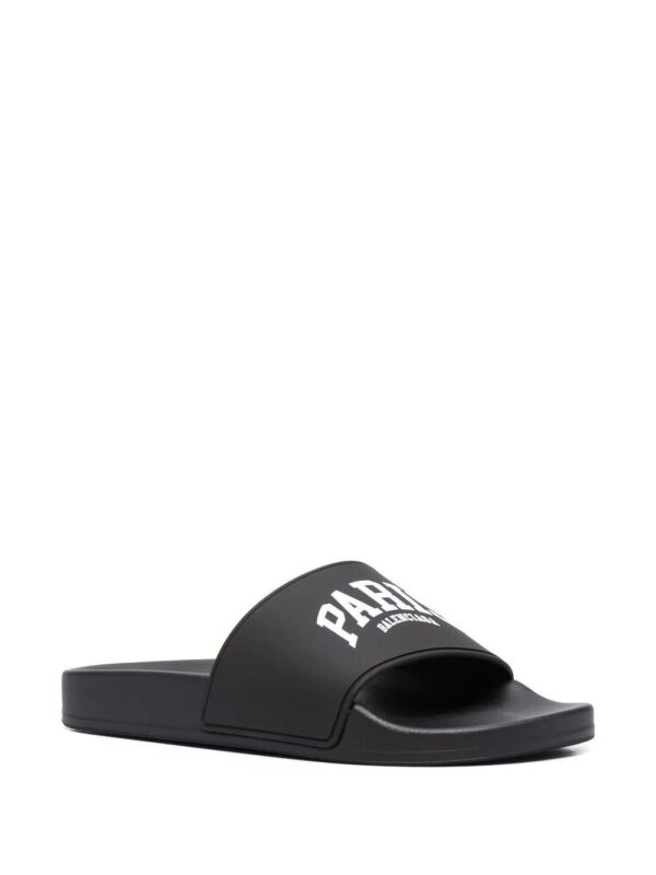 Balenciaga  logo-print slides - Image 2