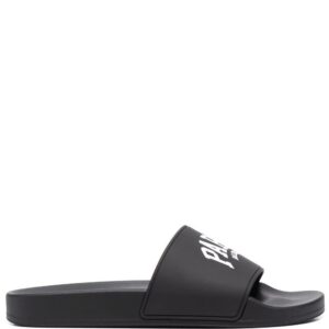 Balenciaga  logo-print slides
