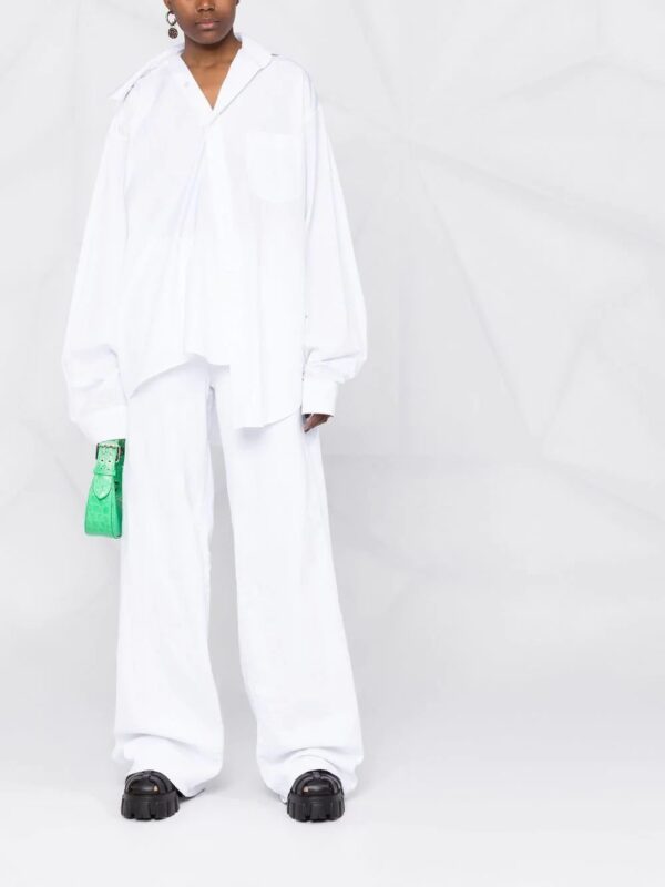 Balenciaga  Twisted long-sleeve shirt - Image 2