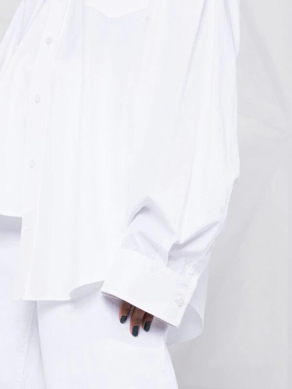 Balenciaga  Twisted long-sleeve shirt - Image 3