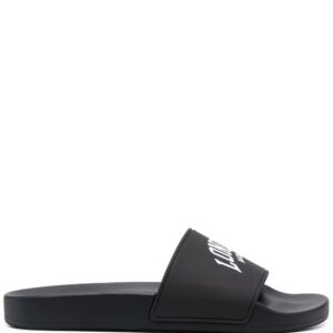 Balenciaga  logo-print slides