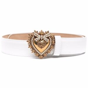 Dolce & gabbana heart buckle belt