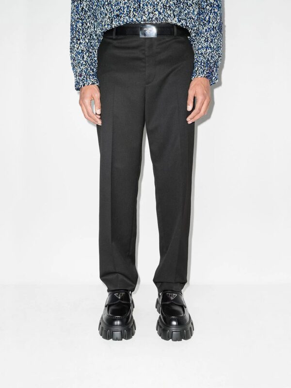 Prada  Monolith leather loafers - Image 3