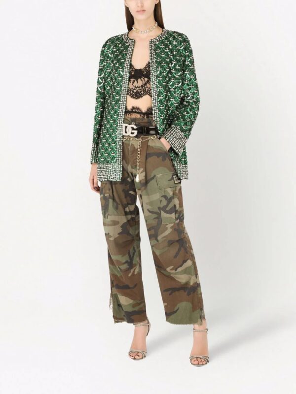 Dolce & Gabbana  camouflage-print cargo trousers - Image 2