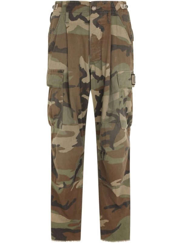 Dolce & Gabbana  camouflage-print cargo trousers