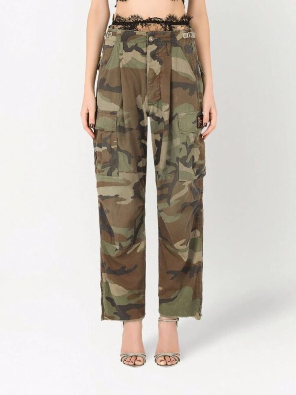 Dolce & Gabbana  camouflage-print cargo trousers - Image 3