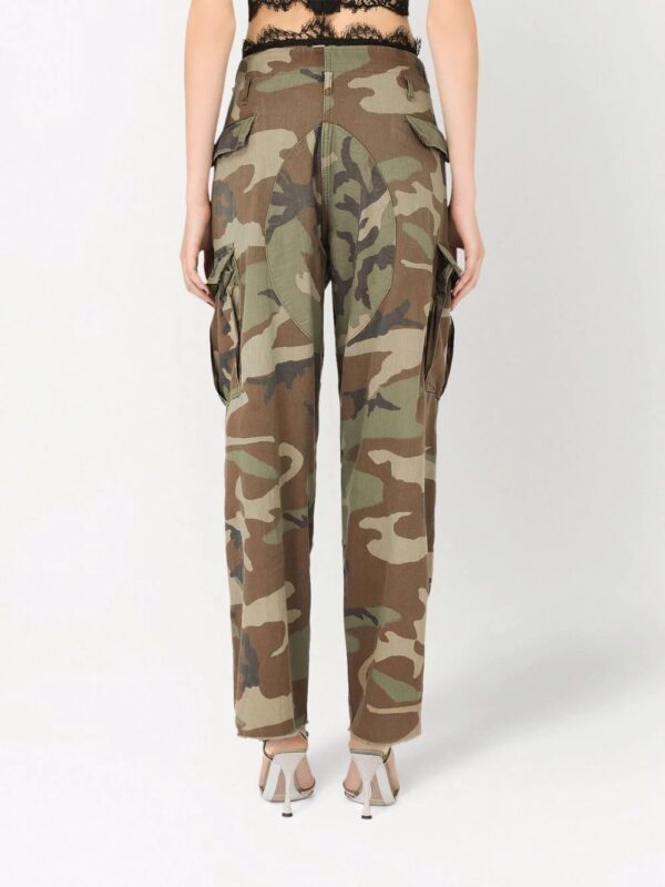 Dolce & Gabbana  camouflage-print cargo trousers - Image 4