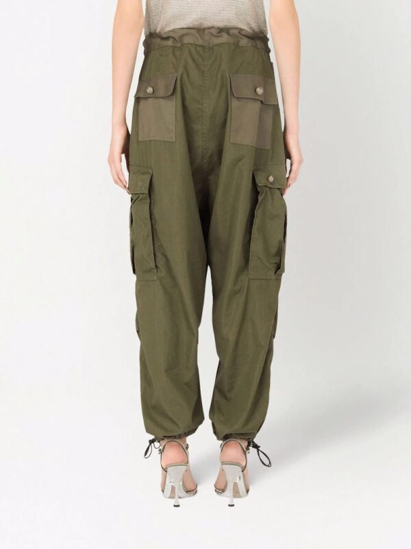 Dolce & Gabbana  drawstring-fastening cargo trousers - Image 4