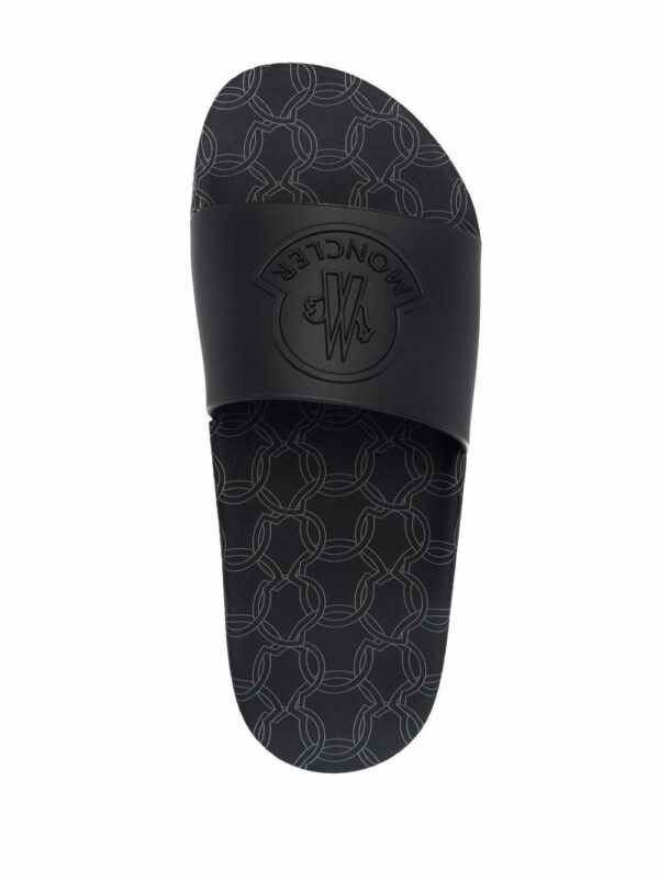 Moncler raised-logo slides - Image 4