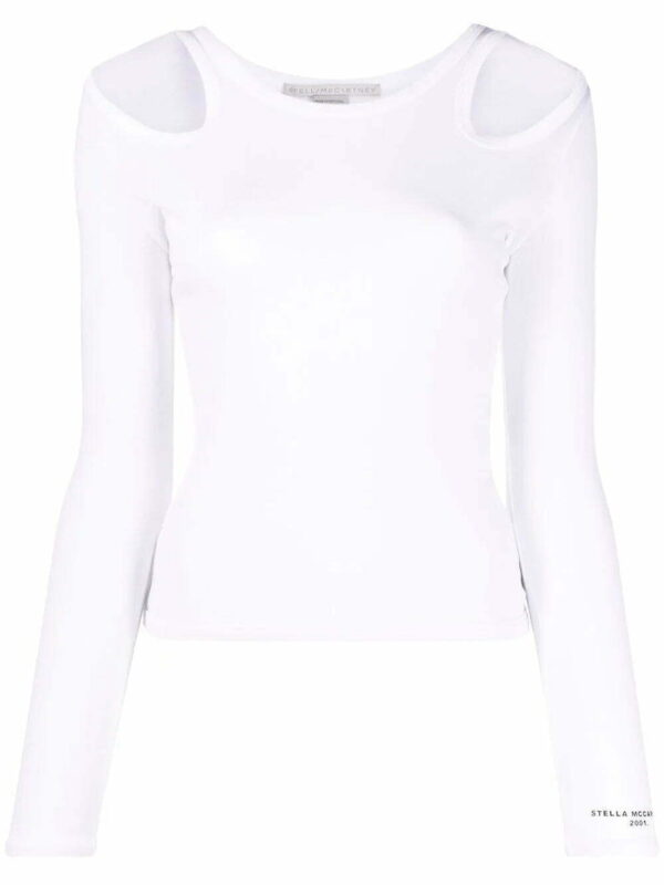 Stella McCartney  cut-out long-sleeve top
