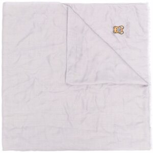 Moschino  fine-knit teddy-patch scarf