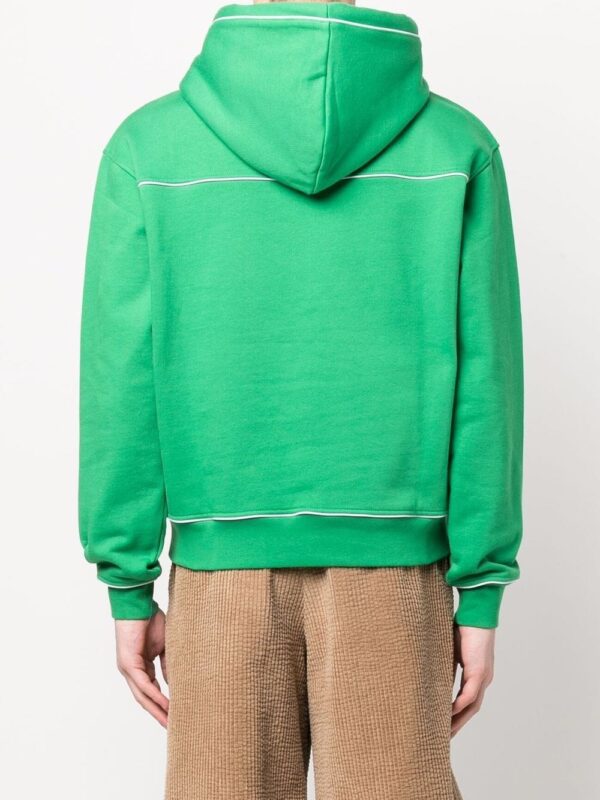Jacquemus  Wave logo-print organic-cotton hoodie - Image 4