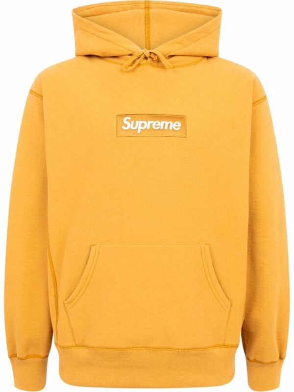 Supreme  Box Logo drawstring hoodie