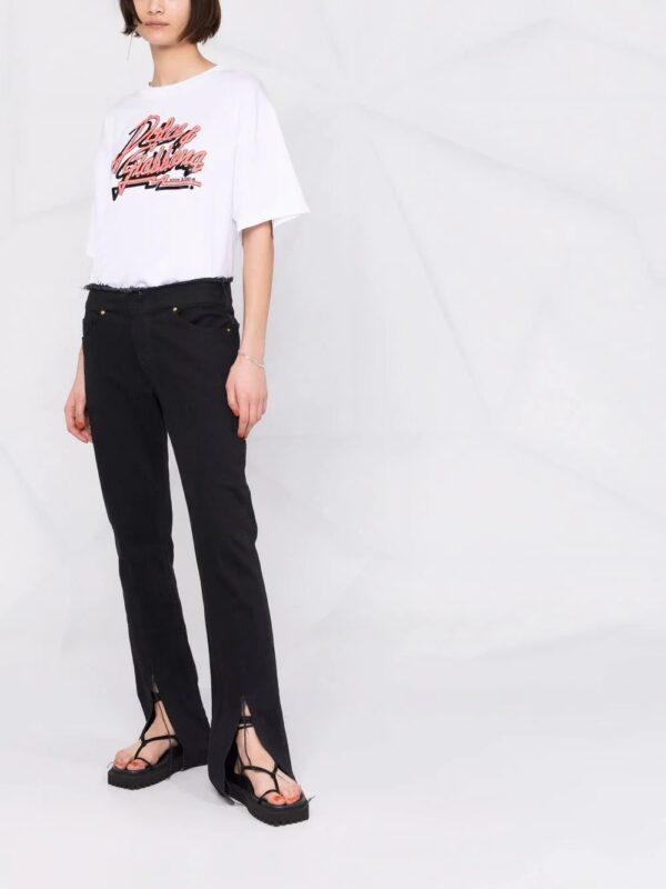 Dolce & Gabbana  logo-print oversized T-shirt - Image 2