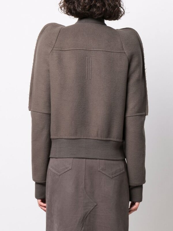 Rick Owens  bionic puff-sleeve bomber jacket - Image 4