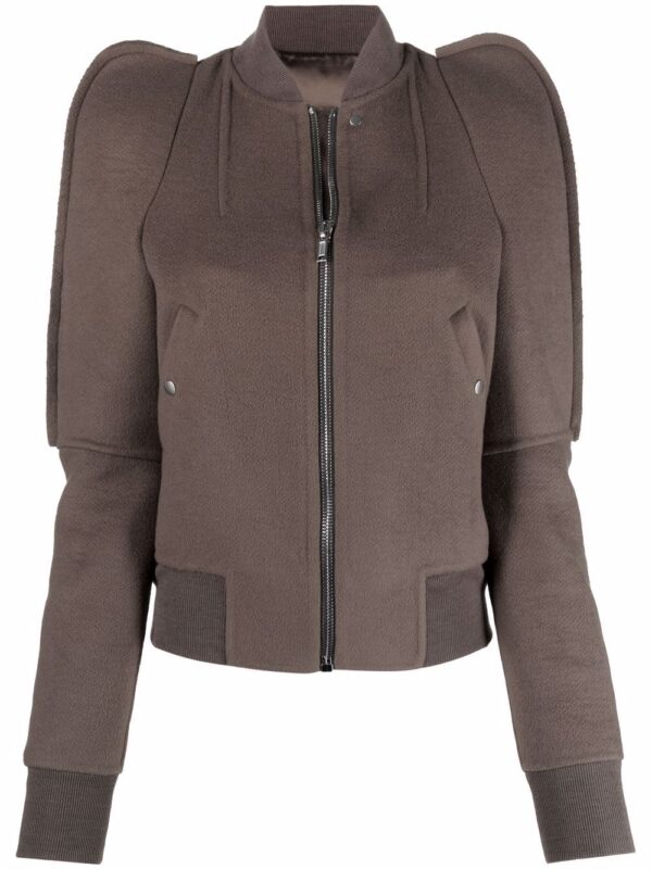 Rick Owens  bionic puff-sleeve bomber jacket