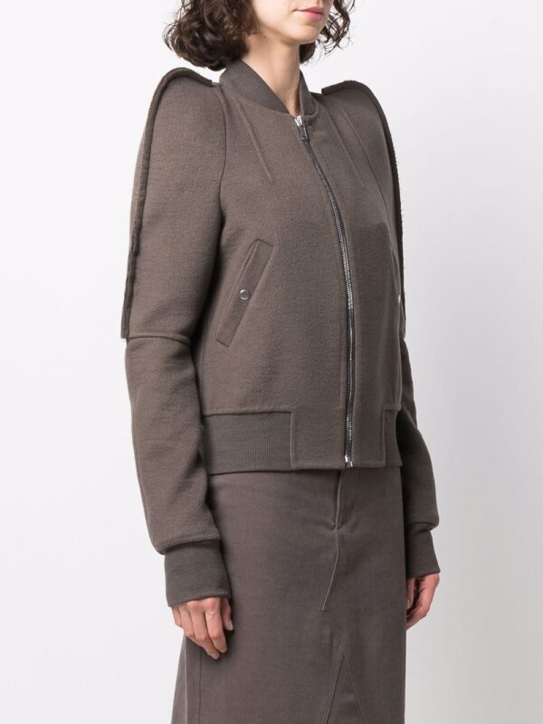 Rick Owens  bionic puff-sleeve bomber jacket - Image 3