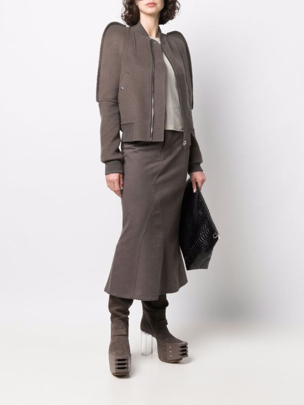 Rick Owens  bionic puff-sleeve bomber jacket - Image 2