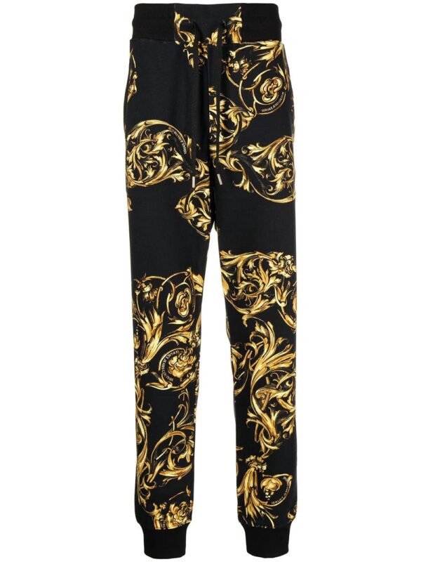 Versace Jeans Couture  baroque-print track pants