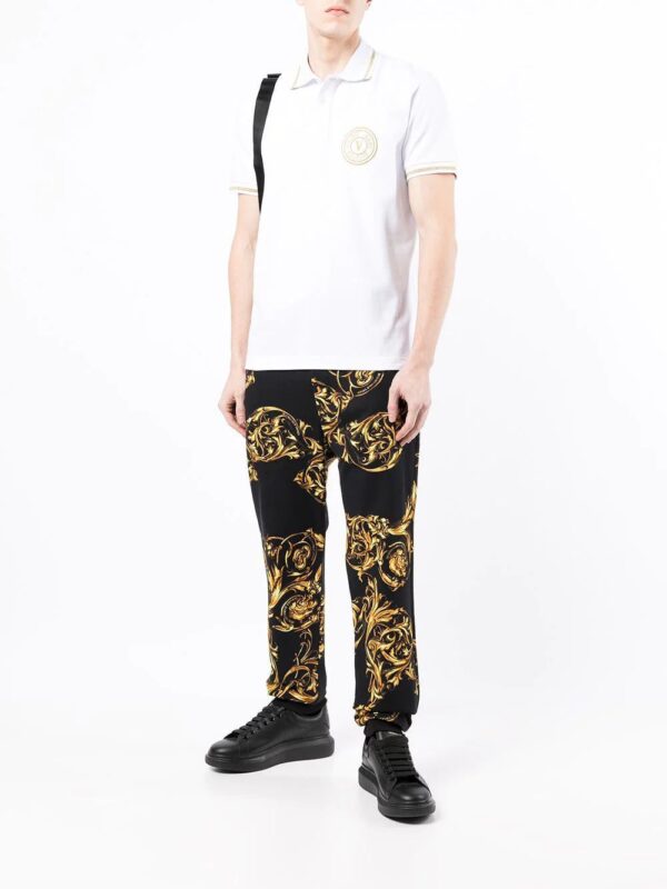 Versace Jeans Couture  baroque-print track pants - Image 2