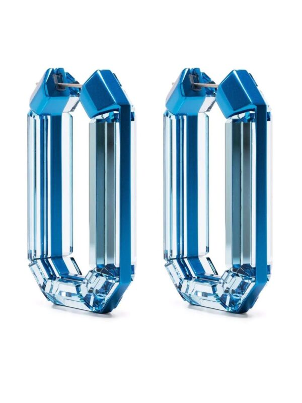 Swarovski  Lucent hoop earrings