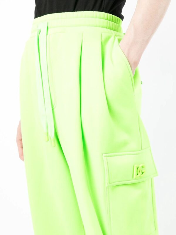 Dolce & Gabbana  drawstring-waist multi-pocket track pants - Image 4