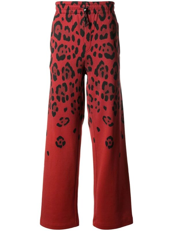 Dolce & Gabbana  leopard print jogging trousers