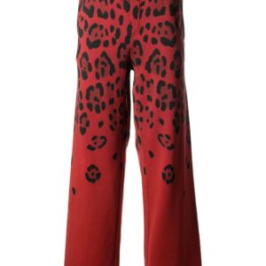 Dolce & Gabbana  leopard print jogging trousers