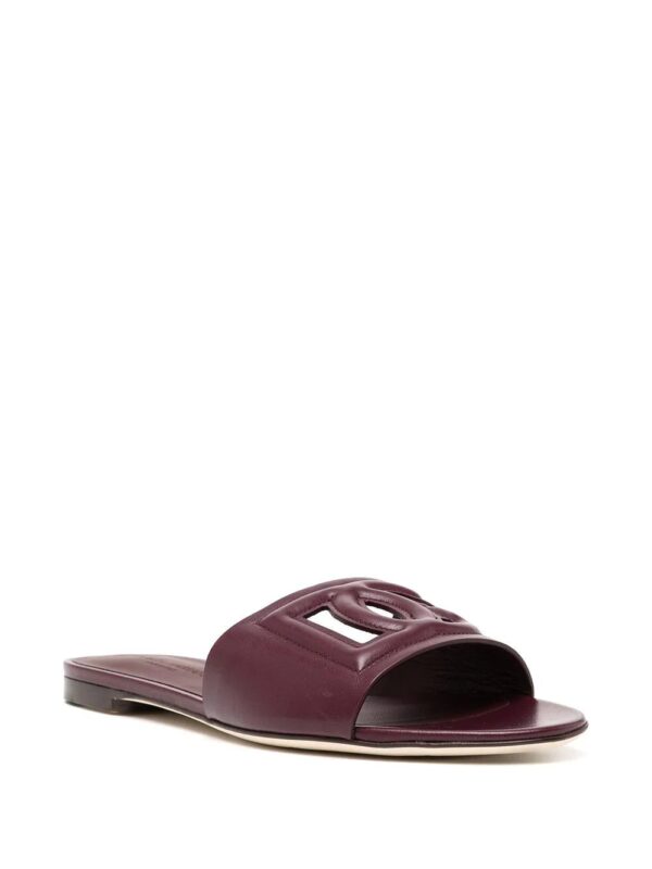 Dolce & gabbana  logo cut-out sandals - Image 2