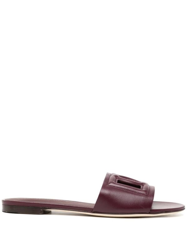Dolce & gabbana  logo cut-out sandals