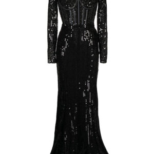 Dolce & Gabbana  sequin-embellished mermaid-cut dress
