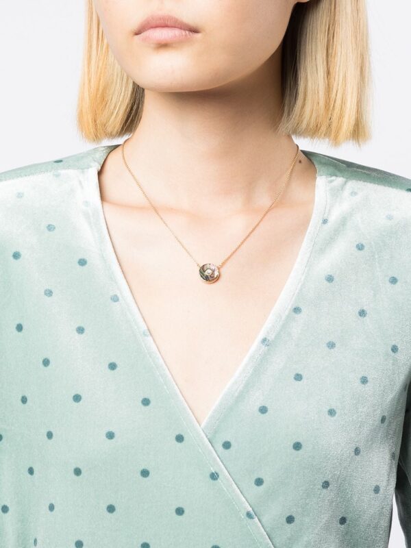 Marc Jacobs  The Medallion Abalone pendant necklace - Image 2