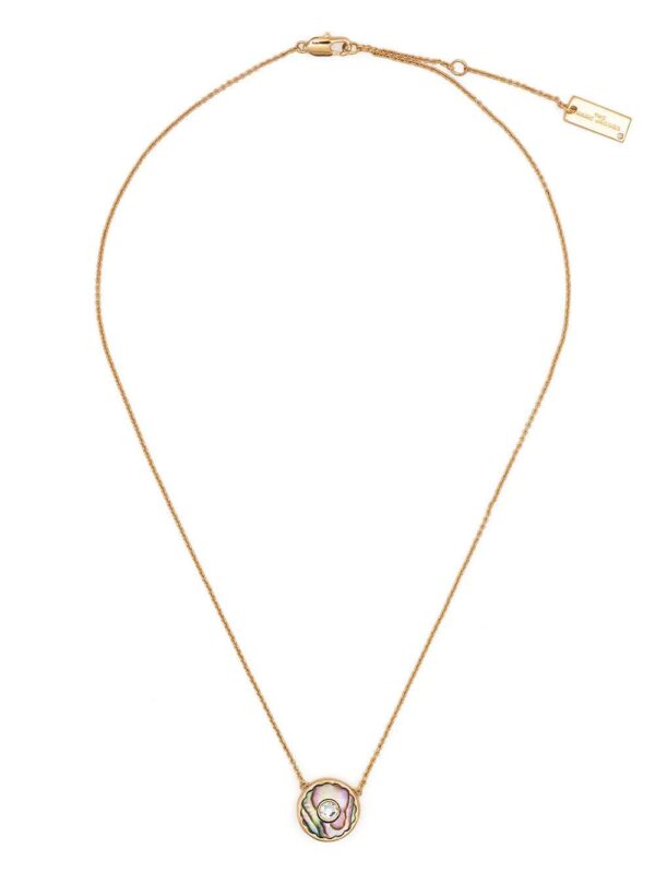 Marc Jacobs  The Medallion Abalone pendant necklace - Image 3