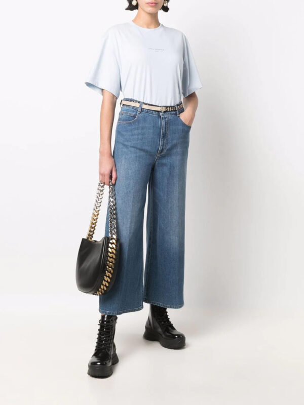 Stella McCartney  2001 logo organic-cotton T-shirt - Image 2